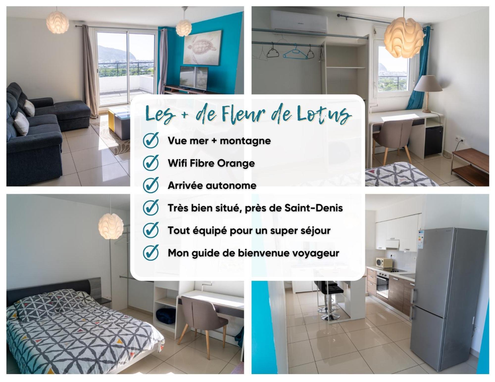 T2 Fleur De Lotus Leilighet Saint-Denis Eksteriør bilde